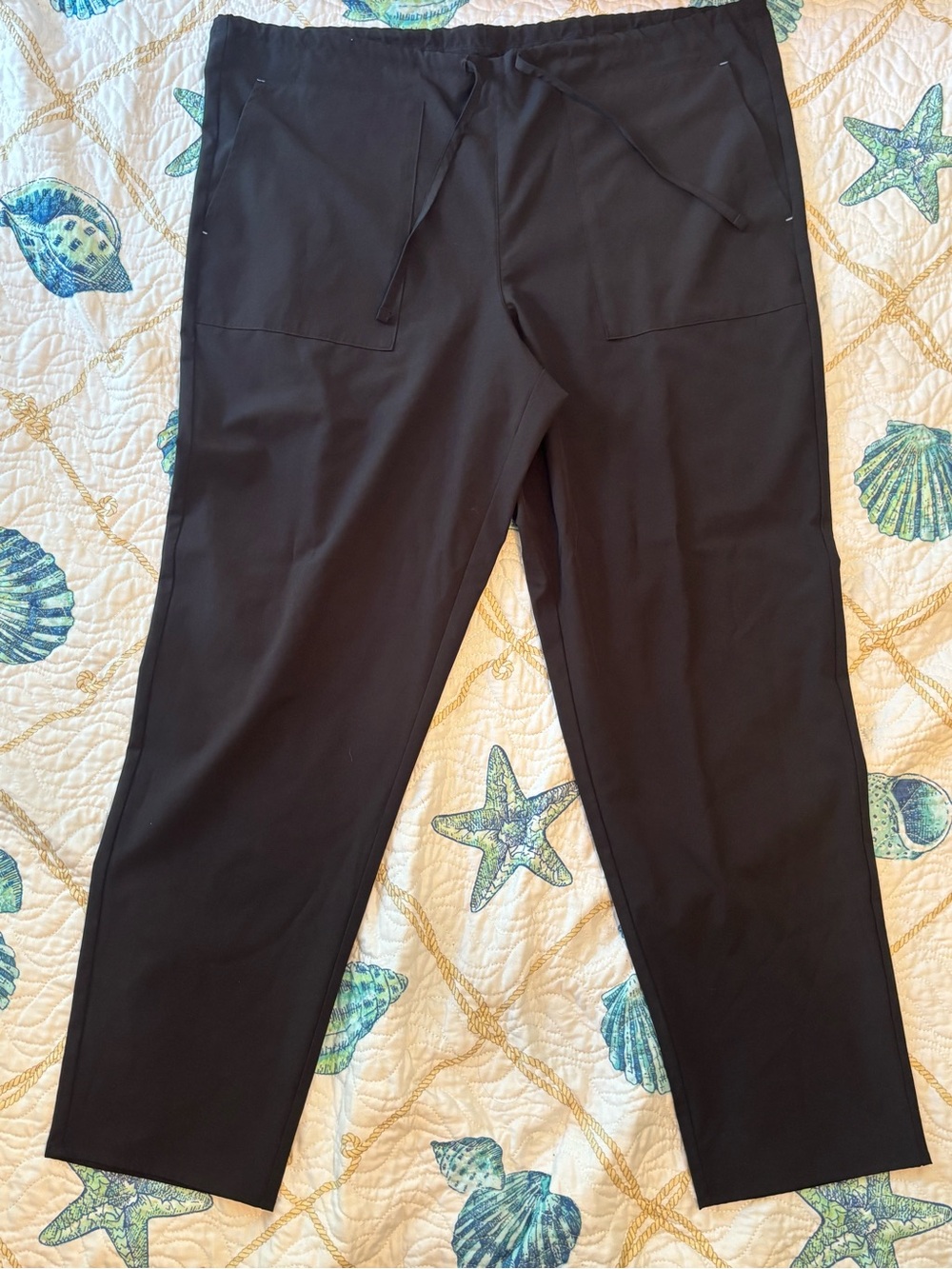 Black Drawstring Scrub Pants * NEW WITHOUT TAGS*